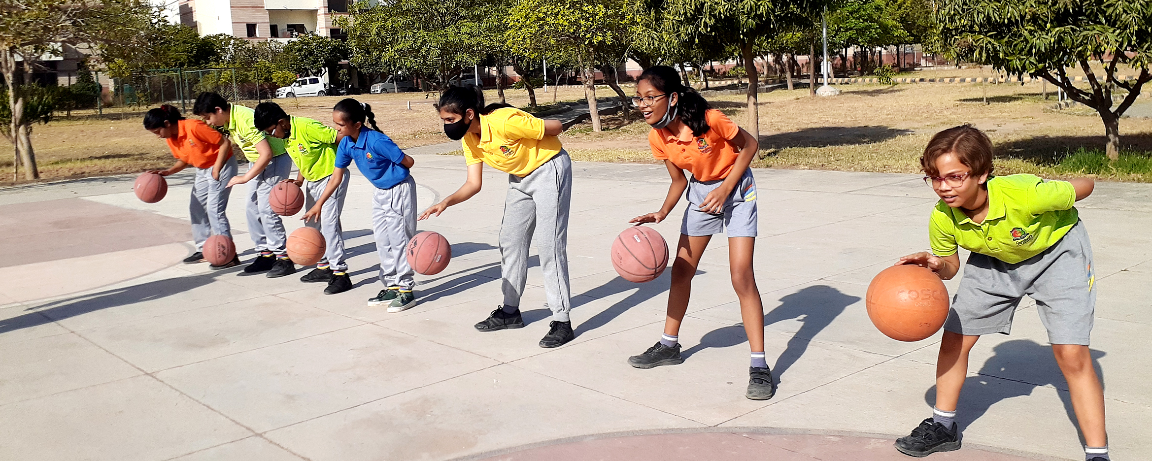 Team sports in action